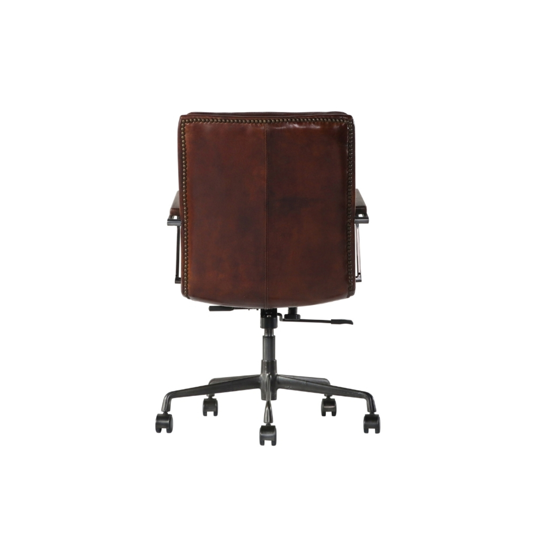 Newcastle Vintage Leather Office Chair image 4
